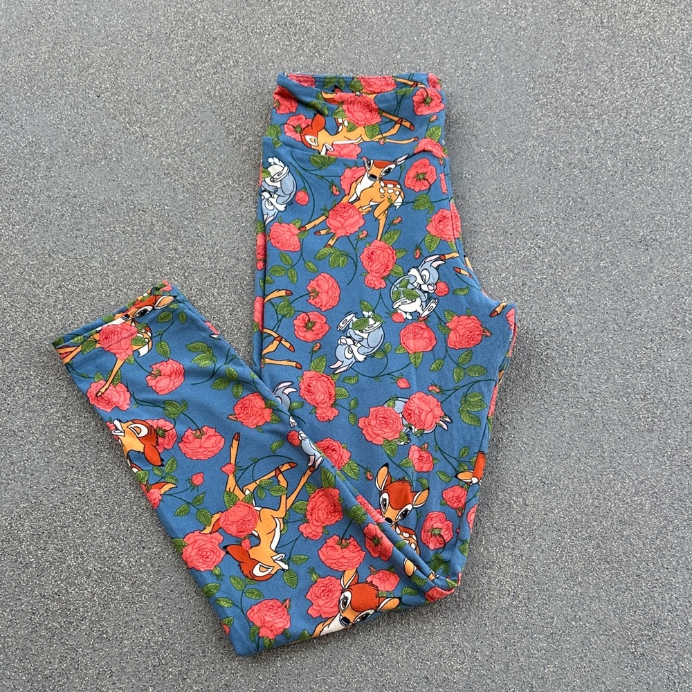NWOT LuLaRoe Disney Adult Bambi Leggings - OS